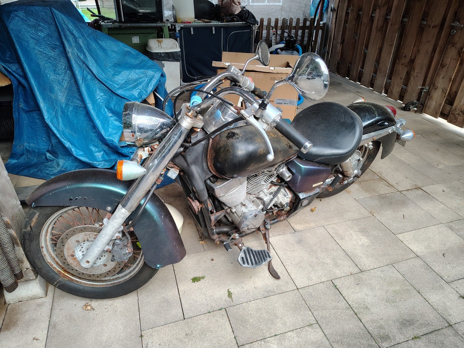 Honda Shadow VT750C2 ACE 2004  Chopper - Opknapper, Particulier, Gebruikt, Chopper