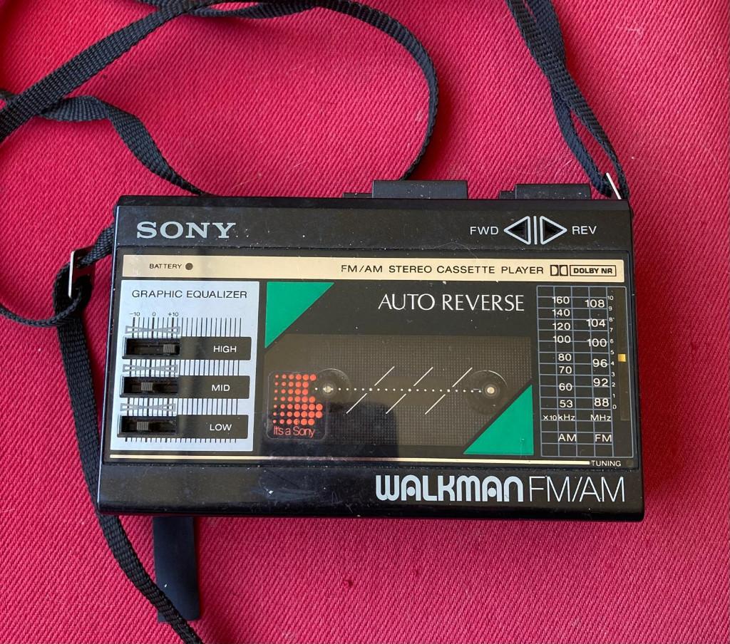 Vintage Sony Walkman WM-F18/AM Stereo Cassette Speler, Ophalen of Verzenden, Audio en Video