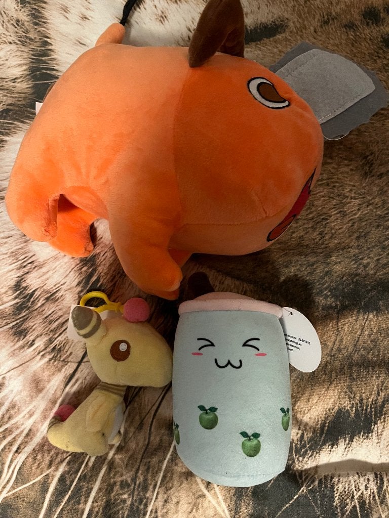 Set Knuffels, Overige typen, Ophalen of Verzenden, Zo goed als nieuw, Pokémon