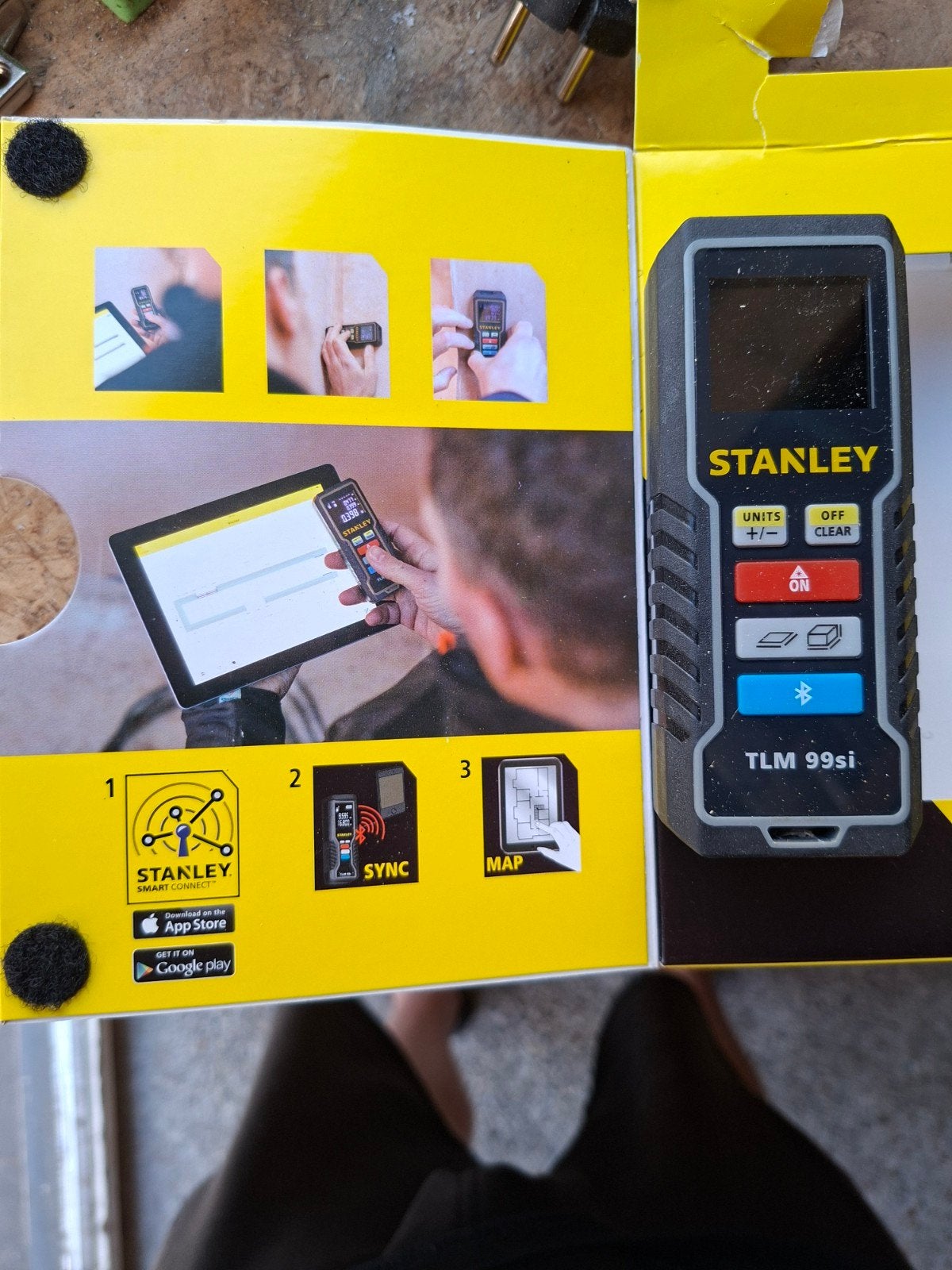 stanley afstandsmeter, Ophalen of Verzenden, Zo goed als nieuw