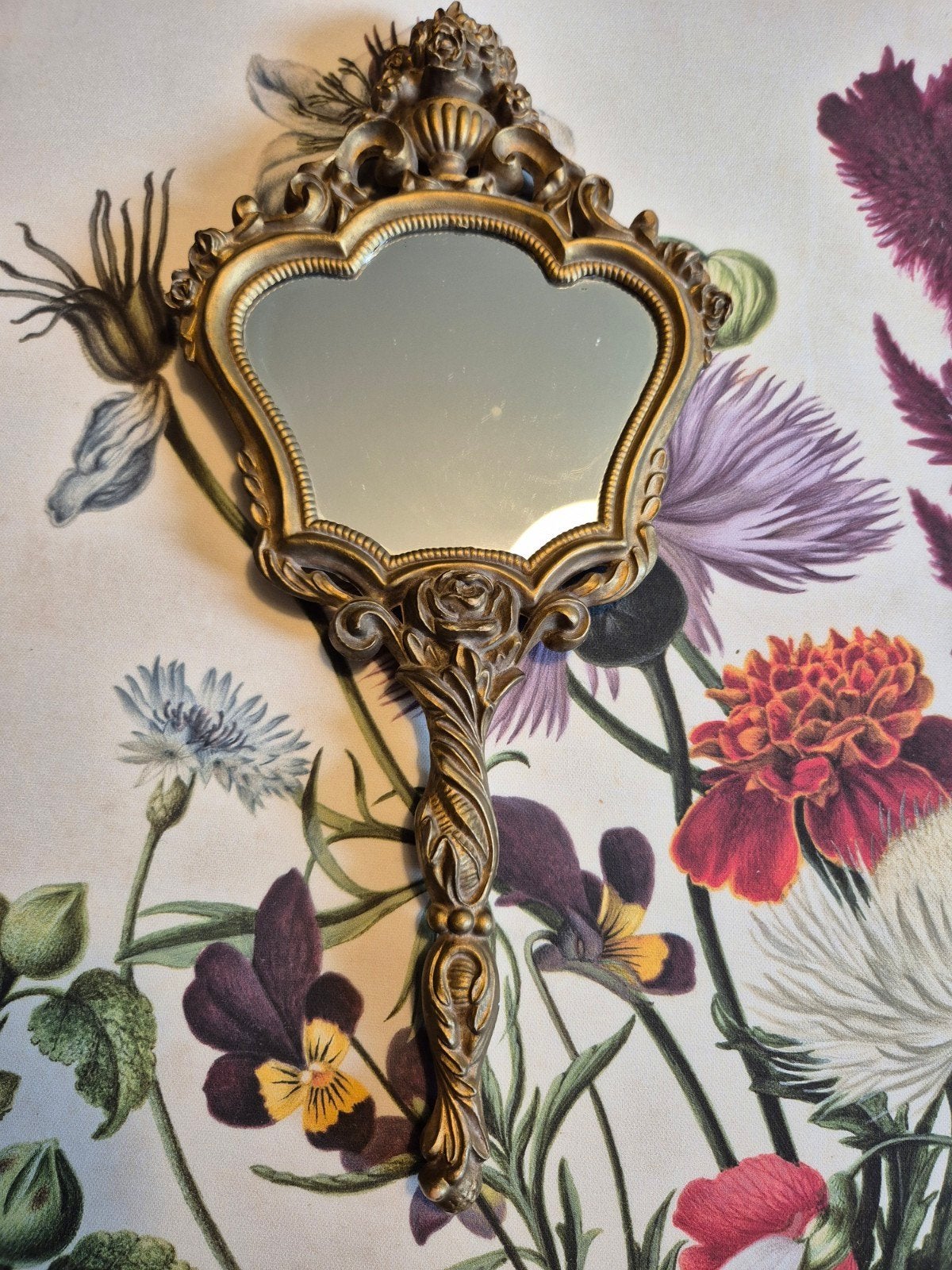 Vintage handspiegel, spiegel, Ophalen of Verzenden, Zo goed als nieuw
