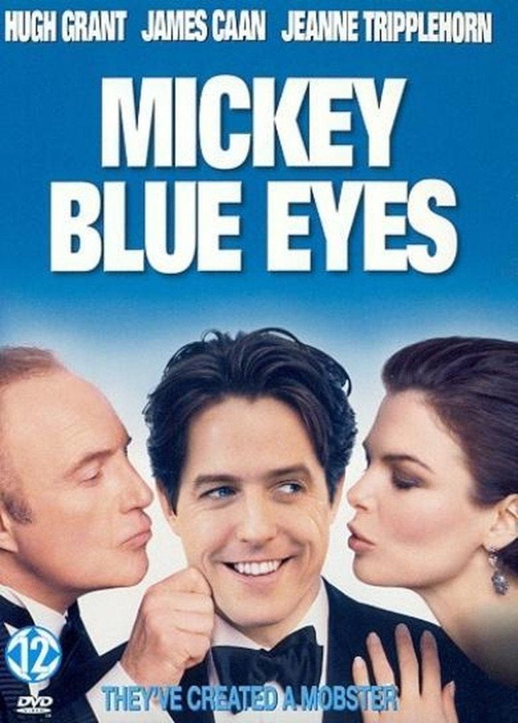 DVD - Mickey Blue Eyes (Hugh Grant), Vanaf 12 jaar, Ophalen of Verzenden, Gebruikt, Actiekomedie