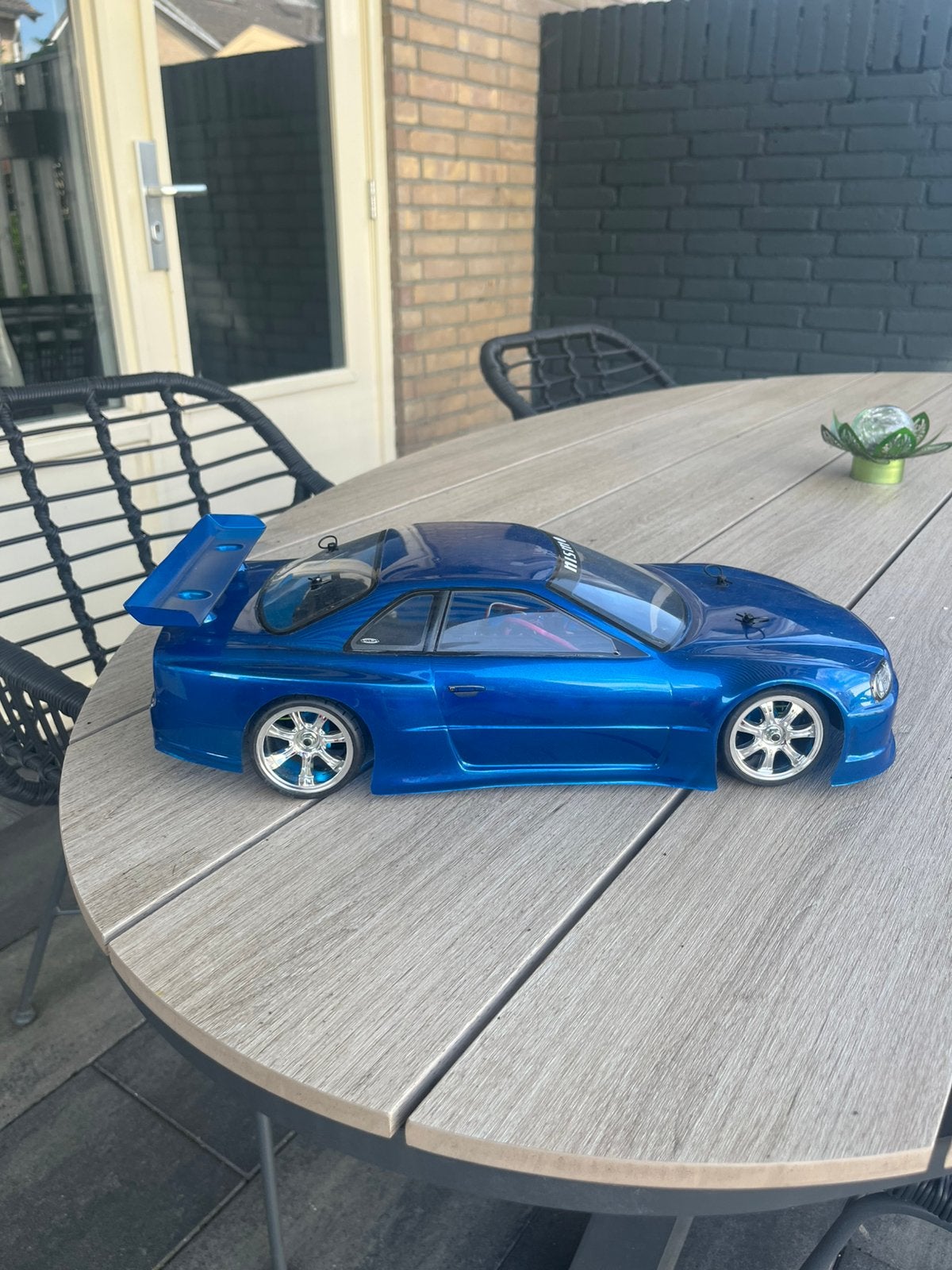TAMIYA TT01 NISSAN SKYLINE, Hobby en Vrije tijd, Elektro, Gebruikt, Ophalen of Verzenden, Schaal 1:10