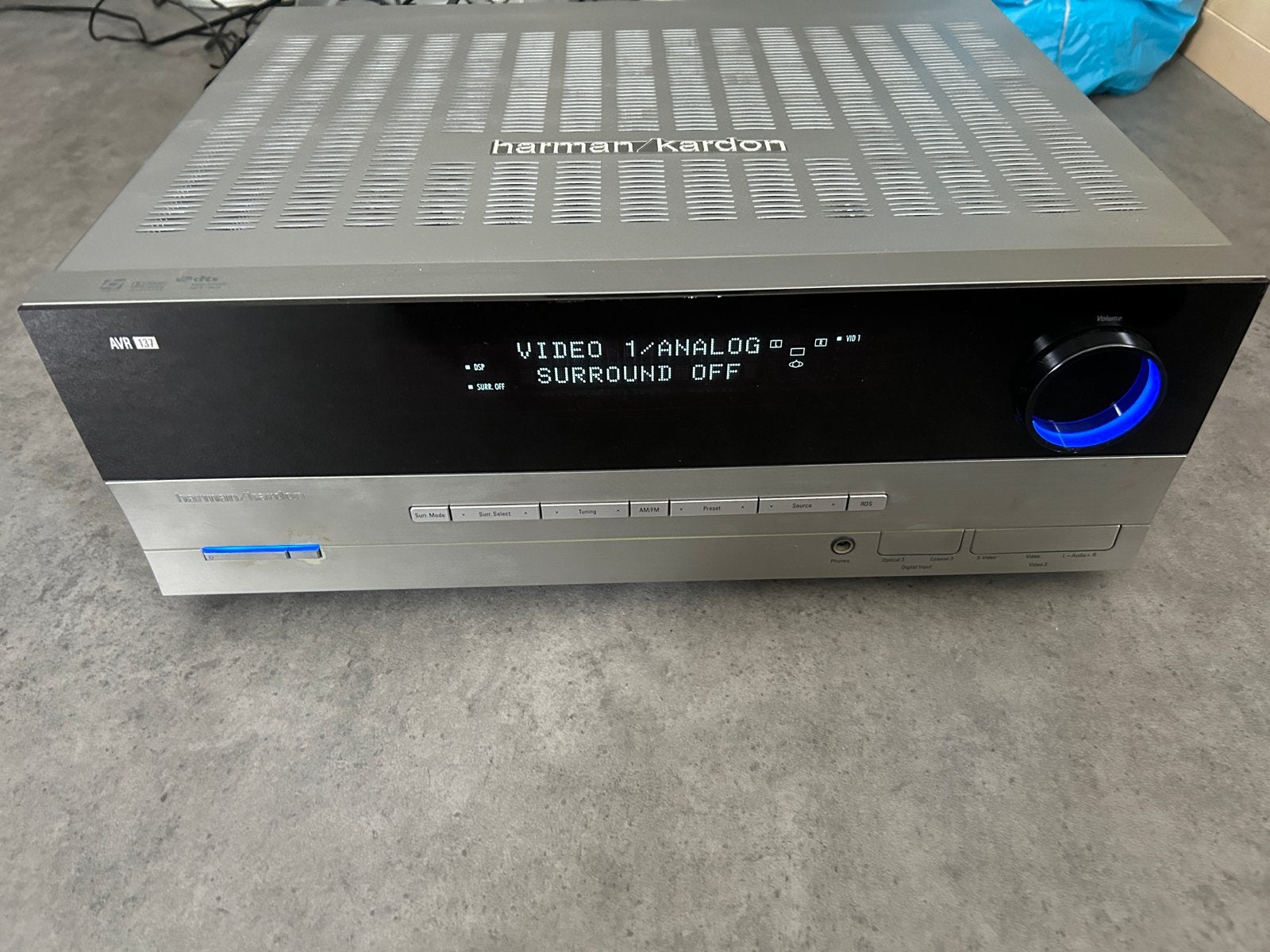Harman Kardon AVR137 Receiver & Infinity speakers+subwoofer, Audio, Tv en Foto, Home Cinema-sets, Gebruikt, 70 watt of meer, 5.1-systeem