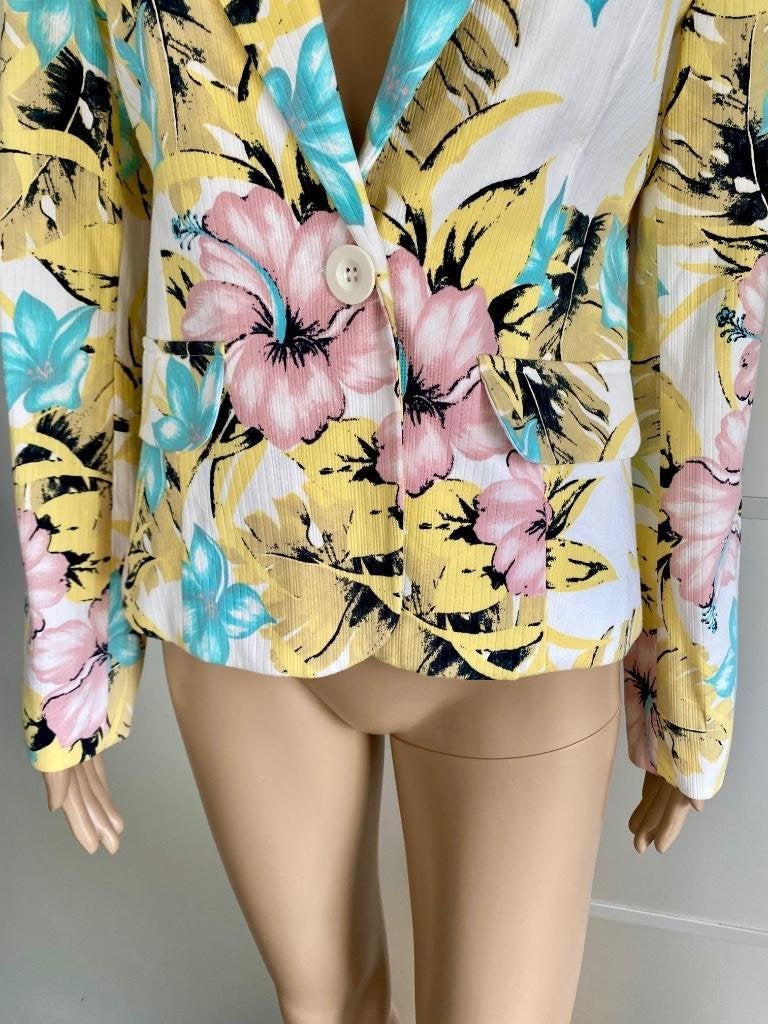 i248 Nieuw: ZiZo maat 34/36=XS/S jasje blazer colbert wit, Zizo, Wit, Nieuw, Ophalen of Verzenden