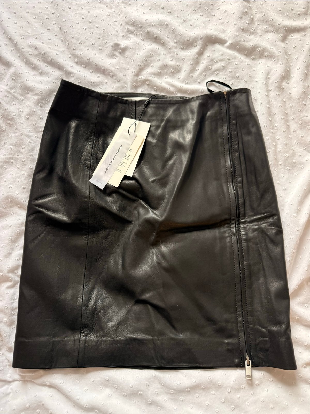 InWear Zavanaw Skirt - Zwarte Leren Rok, Kleding | Dames, Maat 38/40 (M), Zwart, Nieuw, Ophalen of Verzenden