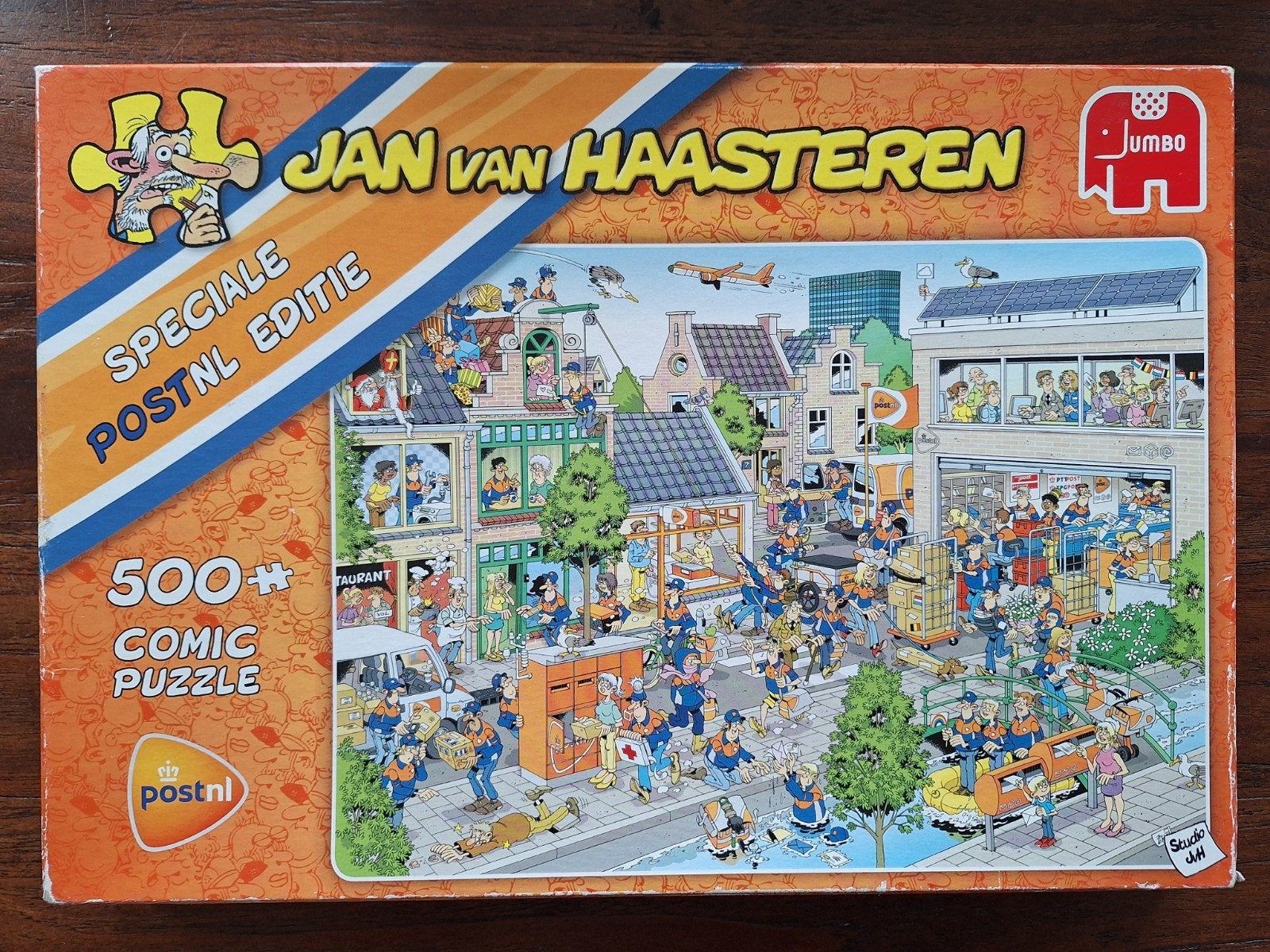 Jan van Haasteren puzzel 500 stukjes PostNL editie, Ophalen of Verzenden, Gebruikt