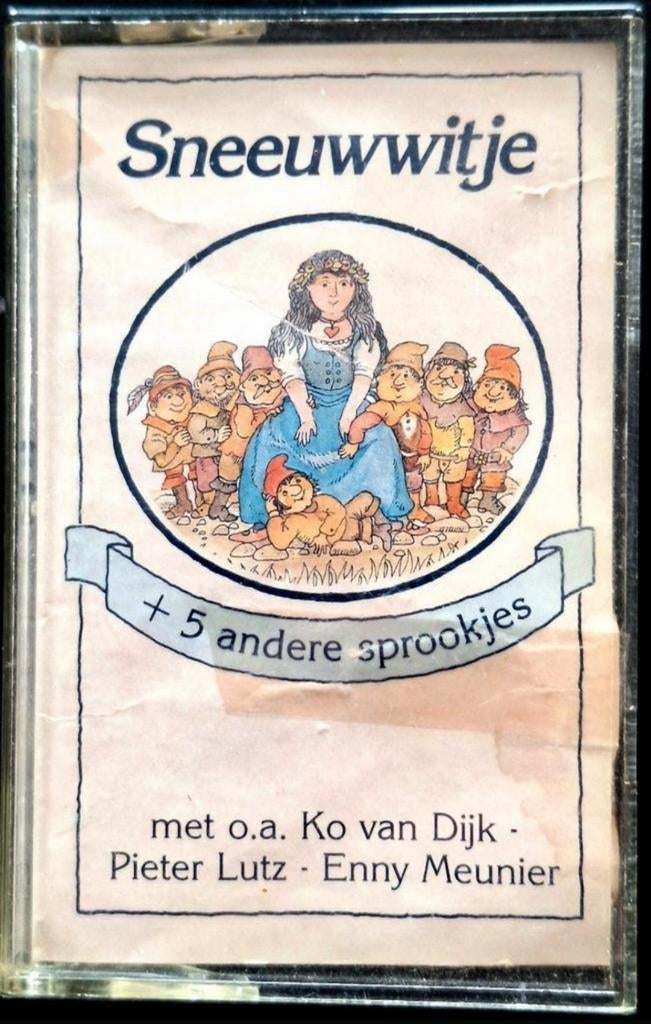 CASSETTE  SNEEUWWITJE (Ko van Dijk/Peter Lutz), Ophalen of Verzenden, Gebruikt, 1 bandje