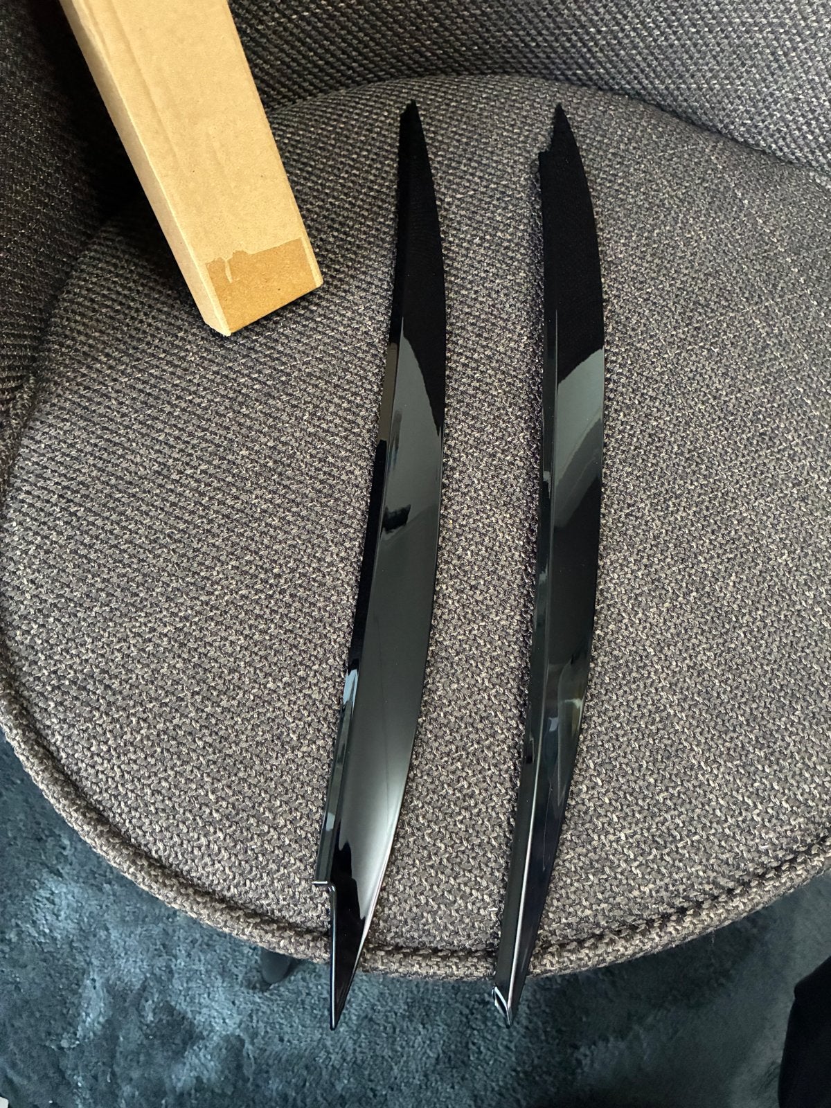 Koplamp Wenkbrauwen VW Golf 7 GTI - Glanzend Zwart, Ophalen of Verzenden, Nieuw, Volkswagen