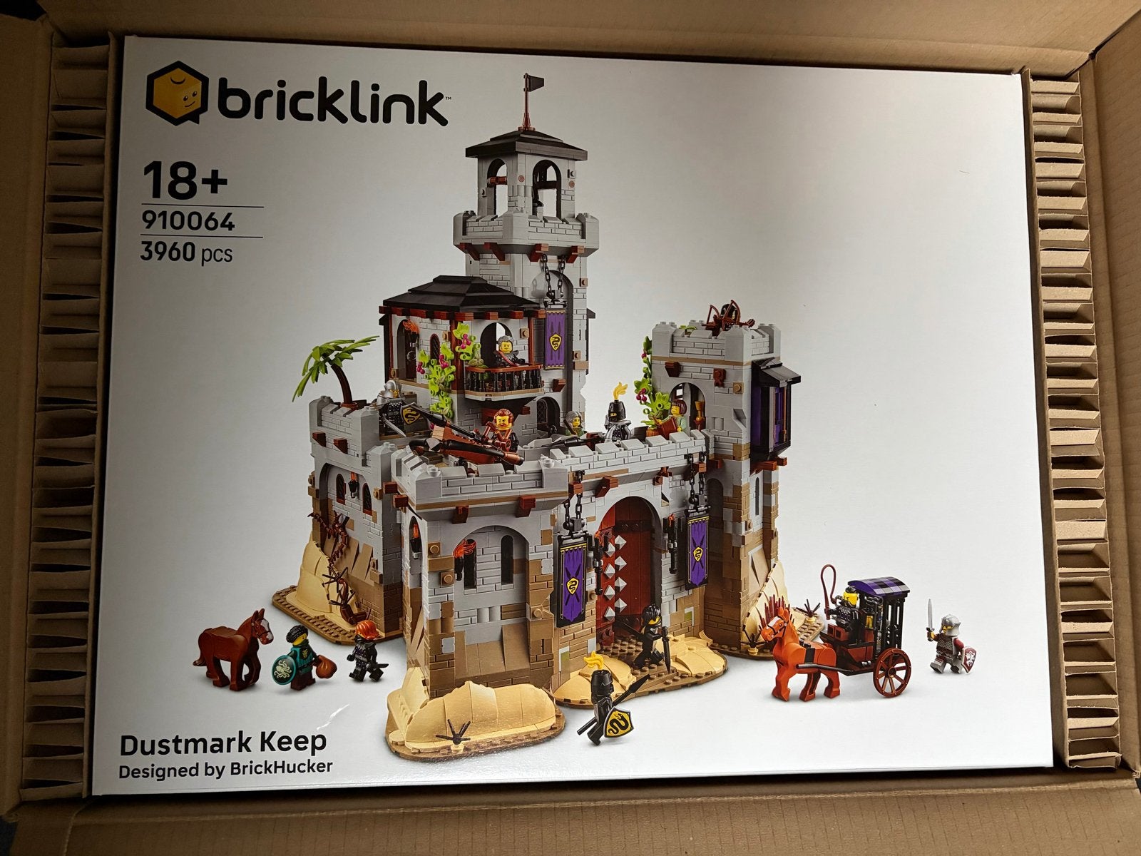 Lego Bricklink 910064 Dustmark Keep - Nieuw en Geseald, Lego, Nieuw, Ophalen of Verzenden, Castle