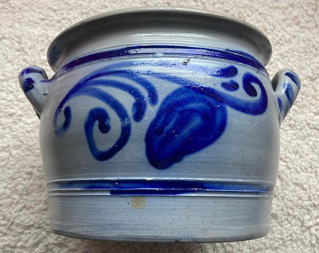 Keulse pot aardewerk diameter 18 cm, Ophalen of Verzenden