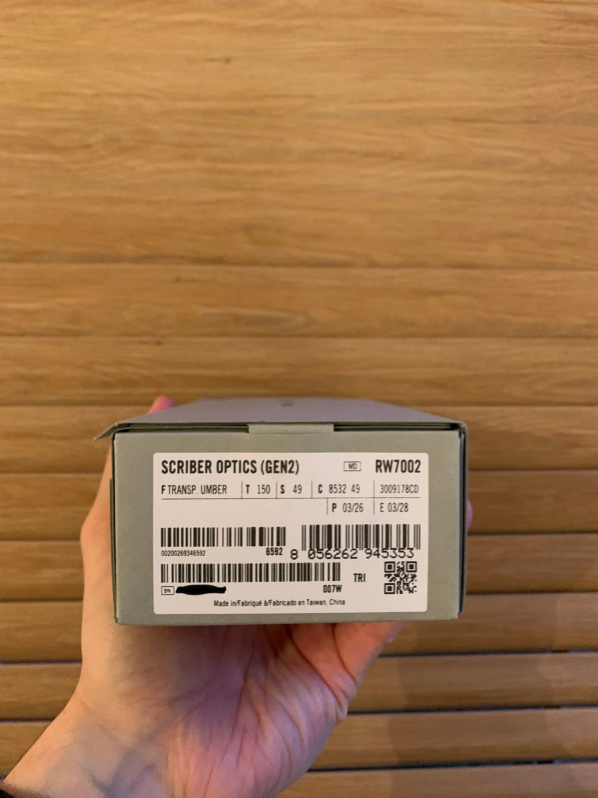 Rayban Meta Scriber Optics, Ophalen of Verzenden, Nieuw, Ray-Ban