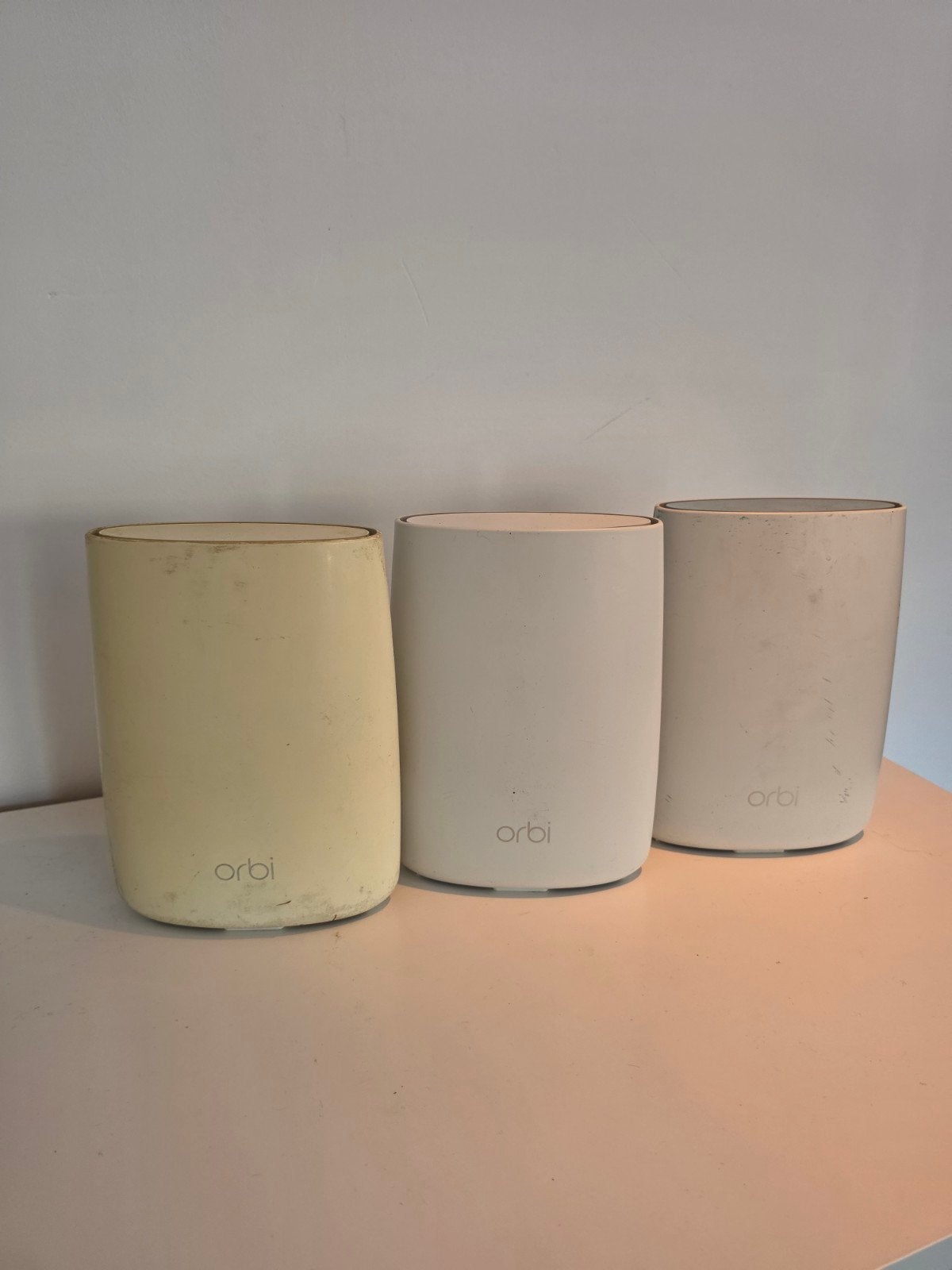 Netgear Orbi WiFi Systeem (RBS50 & RBS50v2) - 3 Satellieten, Computers en Software, Ophalen of Verzenden