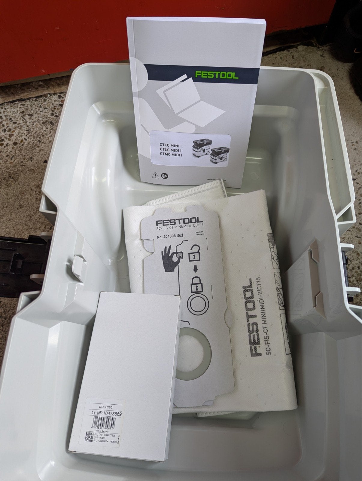 Foto 7 van Festool CTLC MIDI I Stofzuiger accu versie - Nieuw met bon!