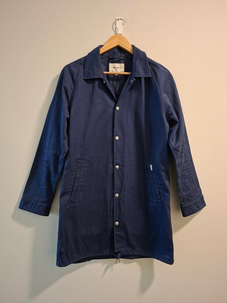 Carhartt W' ONA Coach Jacket - Donkerblauw - Maat M, Maat 38/40 (M), Blauw, Nieuw, Ophalen of Verzenden