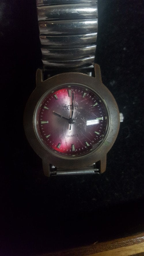 s 283 horloge zilver en roos, Ophalen of Verzenden, 'T Olde Gre-j, Info@toldegrej.nl, Endepoelstraat 20f Didam