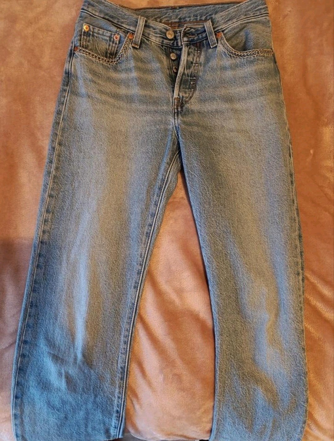 Nieuwe Levi's vintage dames jeans W25 L32, Blauw, Nieuw, Ophalen of Verzenden, W27 (confectie 34) of kleiner