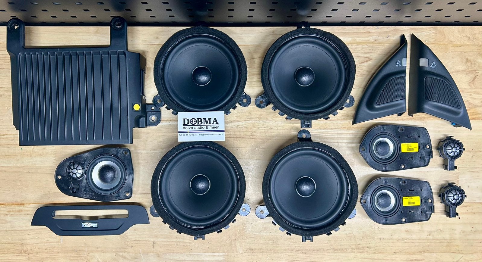 Volvo Premium Sound audioset facelift S80 V70 XC70, Gebruikt, Ophalen of Verzenden, Volvo, X