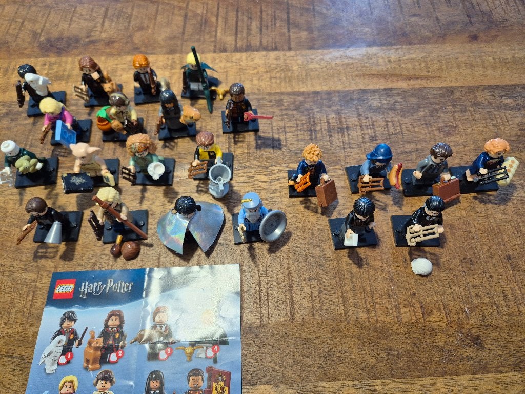 71022 complete set van 22 figuren Harry Potter, Lego, Harry Potter, Ophalen of Verzenden, Complete set