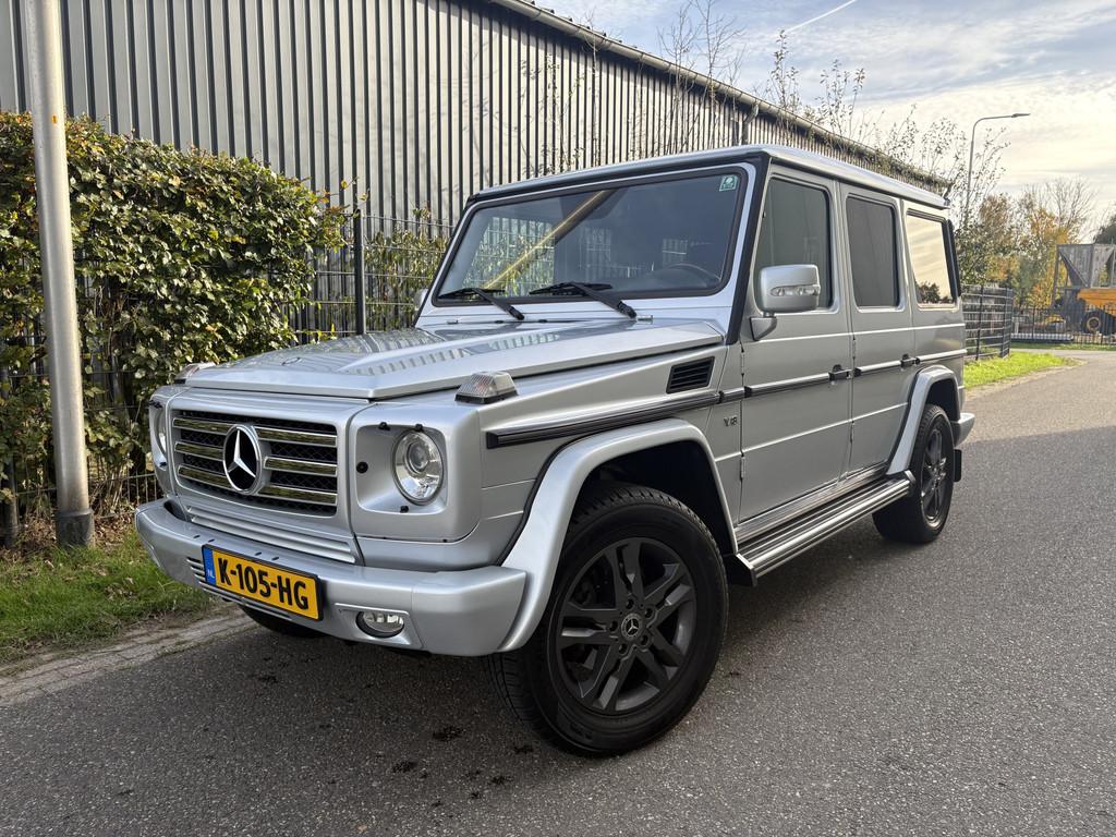 Mercedes-Benz G-Klasse 500 Lang / AUTOMAAT / LEER / NAVI / C, Auto's, Mercedes-Benz, Automaat, Gebruikt, 8 cilinders, G-Klasse