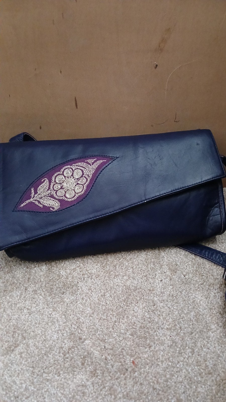 Vintage tas FATES-studio (Kashmir, India), Kleding | Dames, Ophalen of Verzenden, Zo goed als nieuw