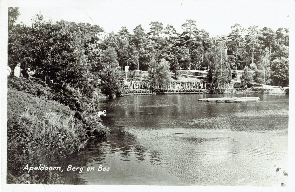Ansichtkaart Apeldoorn Berg en Bos, Verzenden, 1940 tot 1960, Gelopen, Gelderland