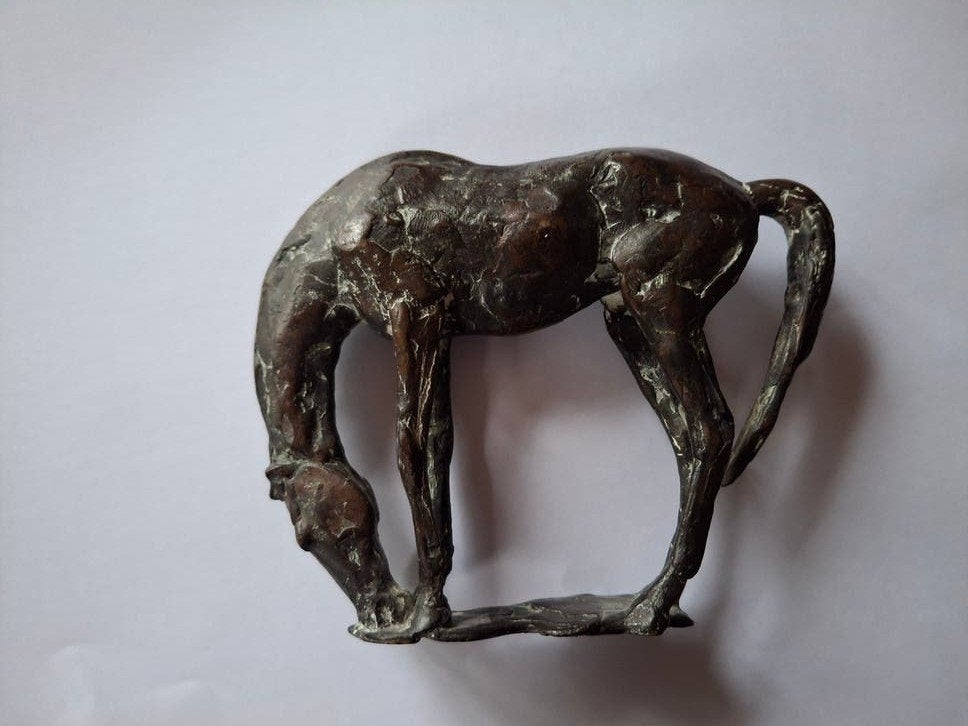 Brons beeldje paard, Ophalen of Verzenden