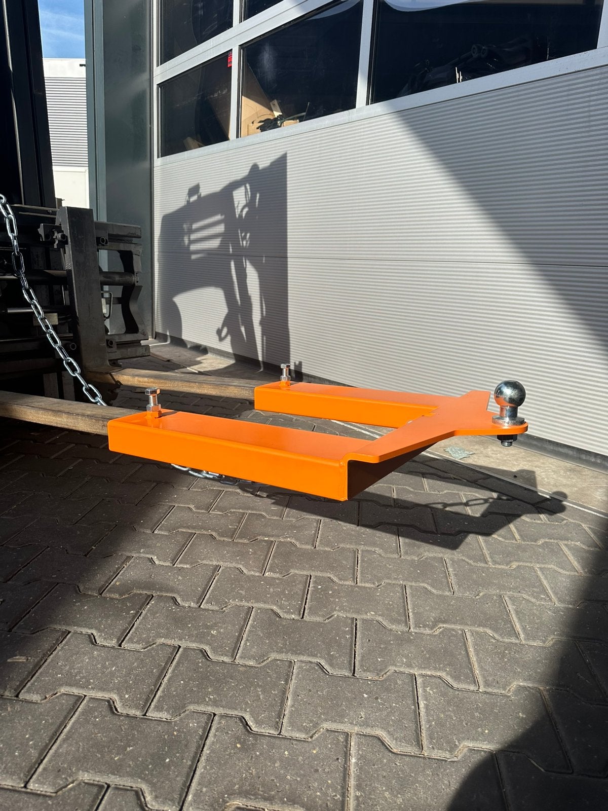Verstelbare heftruck trekhaakadapter met 50 mm kogelkop, Ophalen, Nieuw