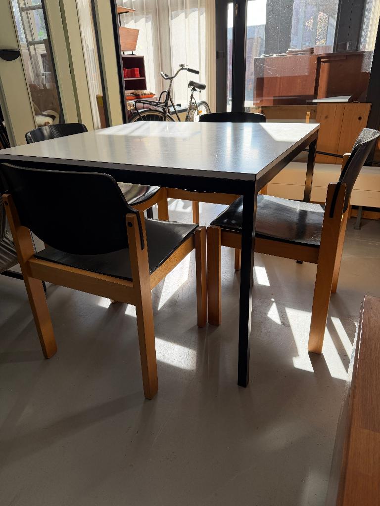 Midcentury eettafel Spectrum, vintage Martin Visser tafel, Ophalen