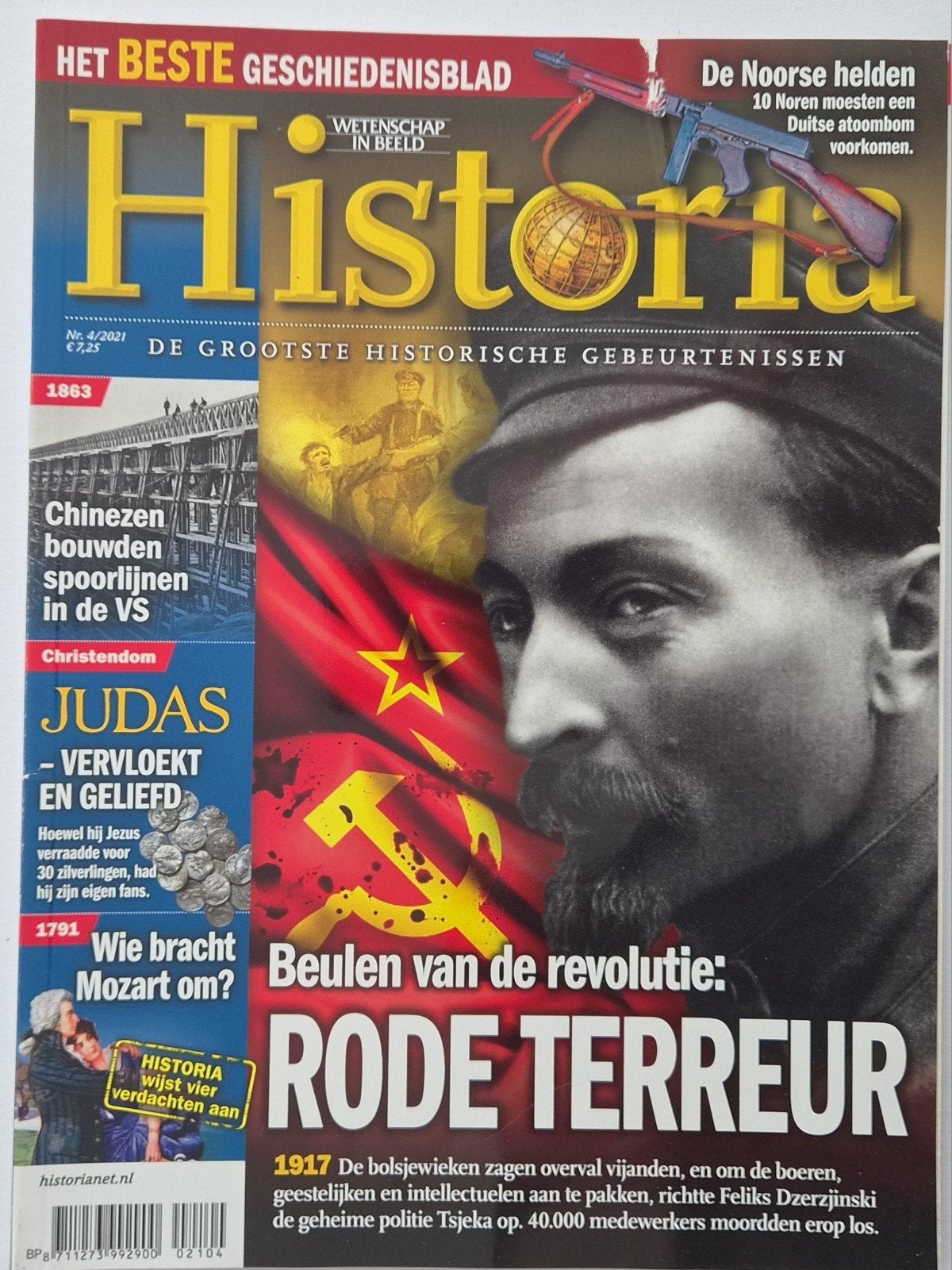Historia Magazine Nr. 4/2021 - Rode Terreur, Boeken, Geschiedenis | Vaderland, Gelezen, 20e eeuw of later, Ophalen of Verzenden