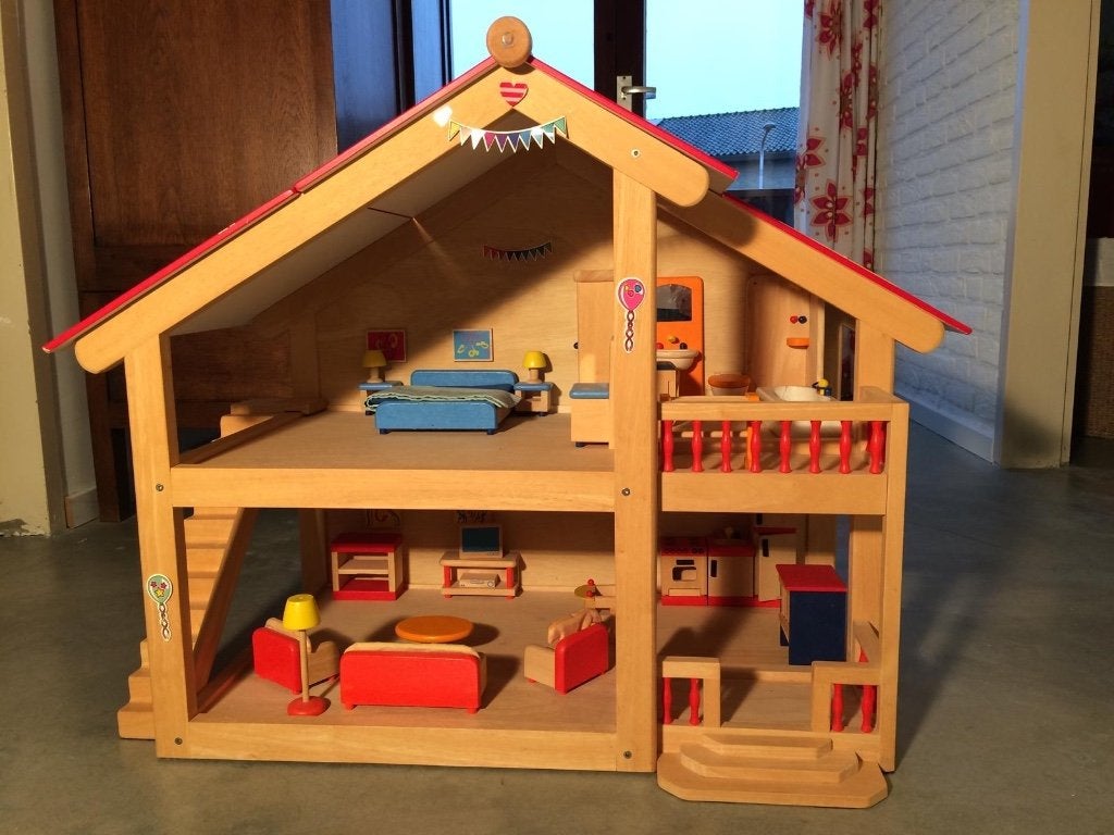 Poppenhuis, Ophalen, Gebruikt, Poppenhuis