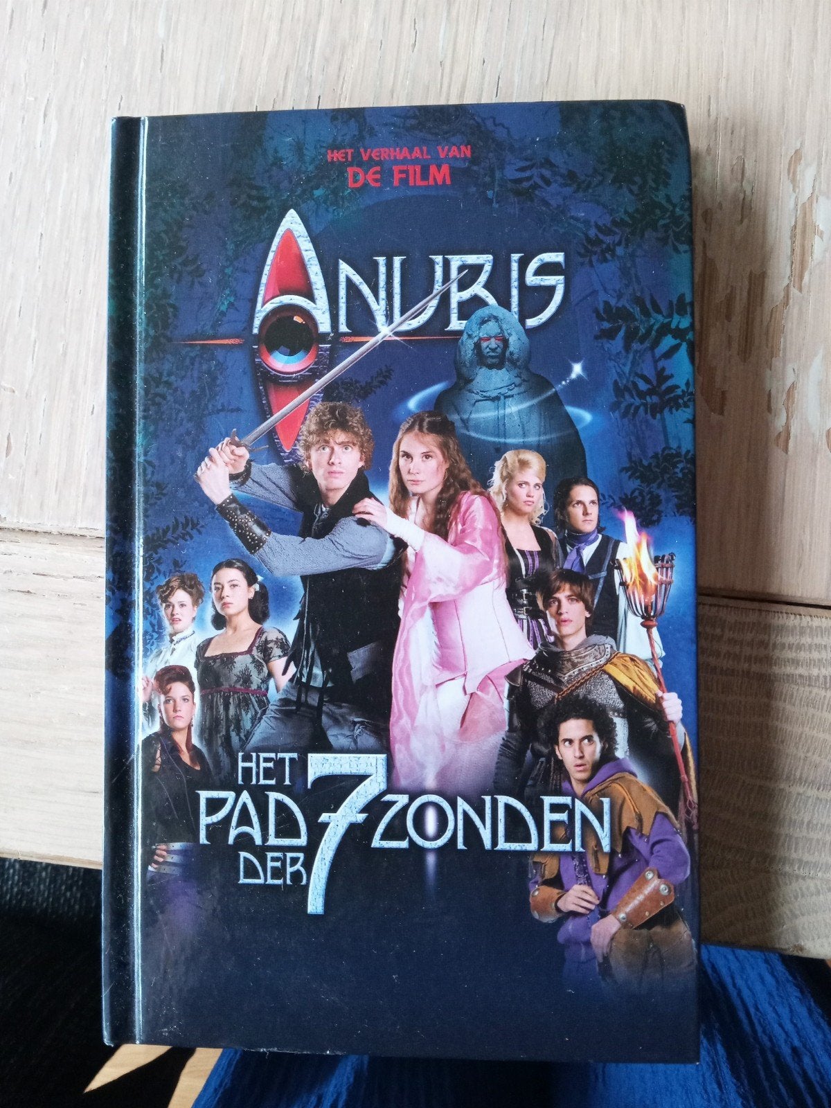 hardcover boek anubis het pad der 7 zonden, Boeken, Ophalen, Zo goed als nieuw