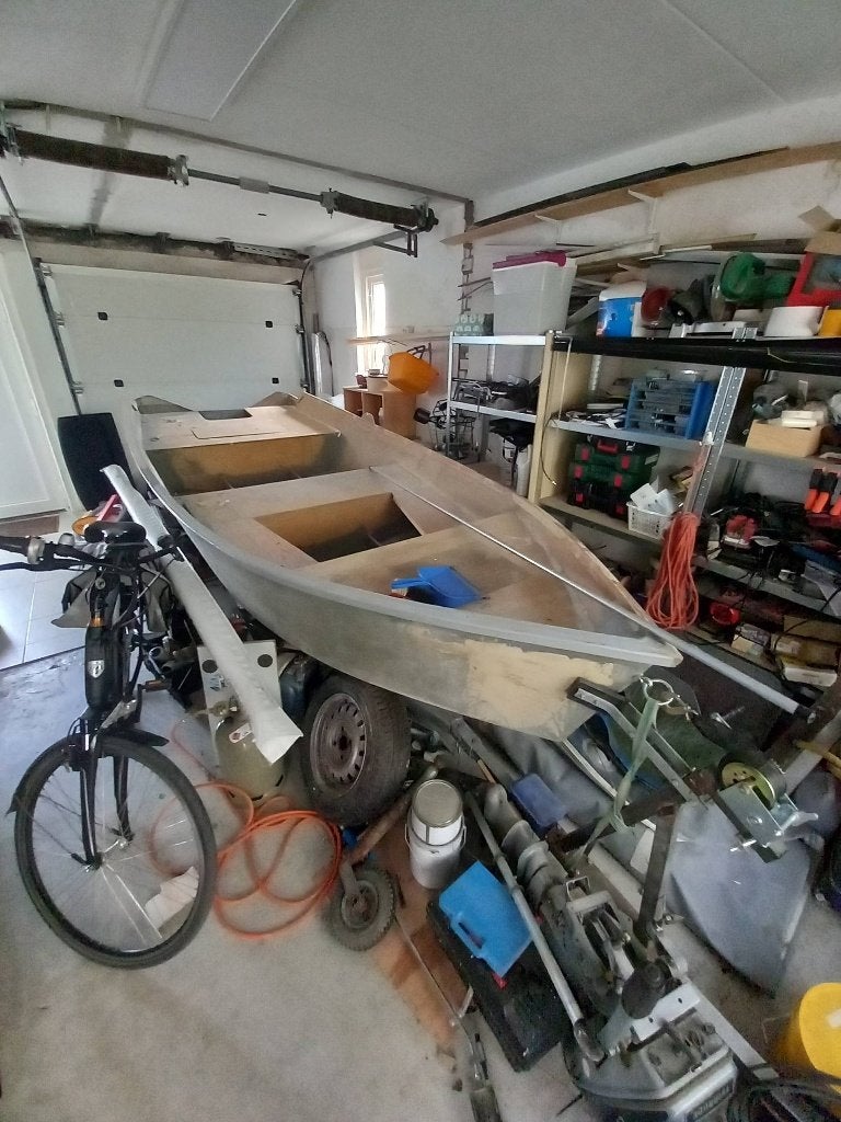 Projektboot, Ophalen, 4 m, Hout, Sloep