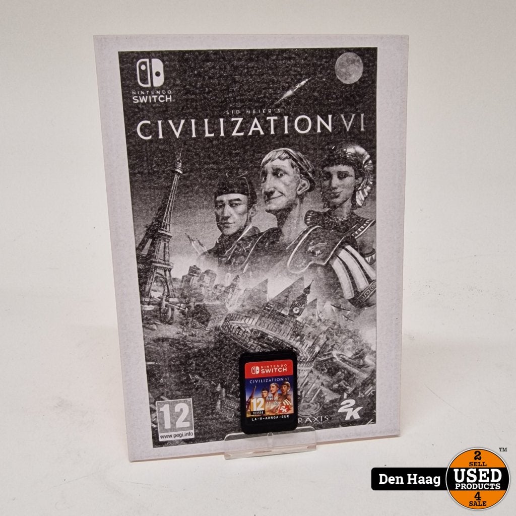 Civilization VI | Nintendo Switch, Nintendo, Gebruikt, Support@nintendo.com, 11-1 Hokotate-cho, Kamitoba, Minami-ku
Kyoto 601-8501
Japan