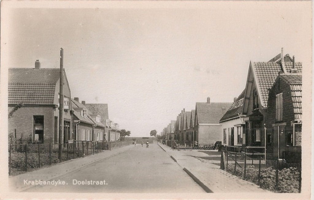 Krabbendyke, Verzenden, 1940 tot 1960, Ongelopen, Zeeland