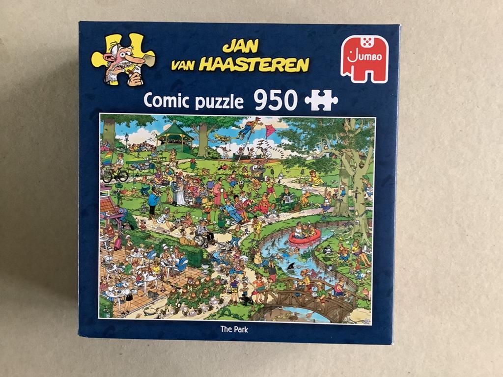 Jan van Haasteren 950 stukjes. Het Park, Ophalen, 500 t/m 1500 stukjes, Zo goed als nieuw