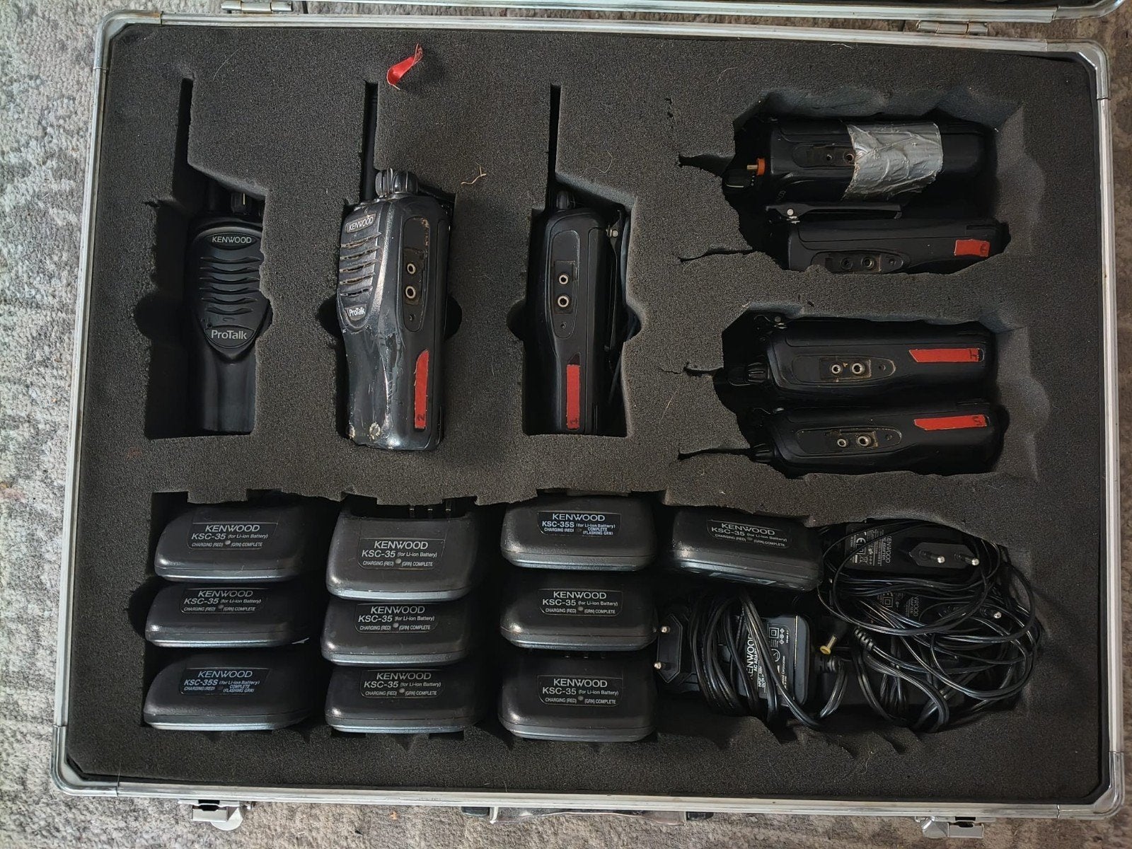 Kenwood ProTalk TK-3302, Ophalen, Gebruikt, Portofoon of Walkie-talkie, Met broekklem