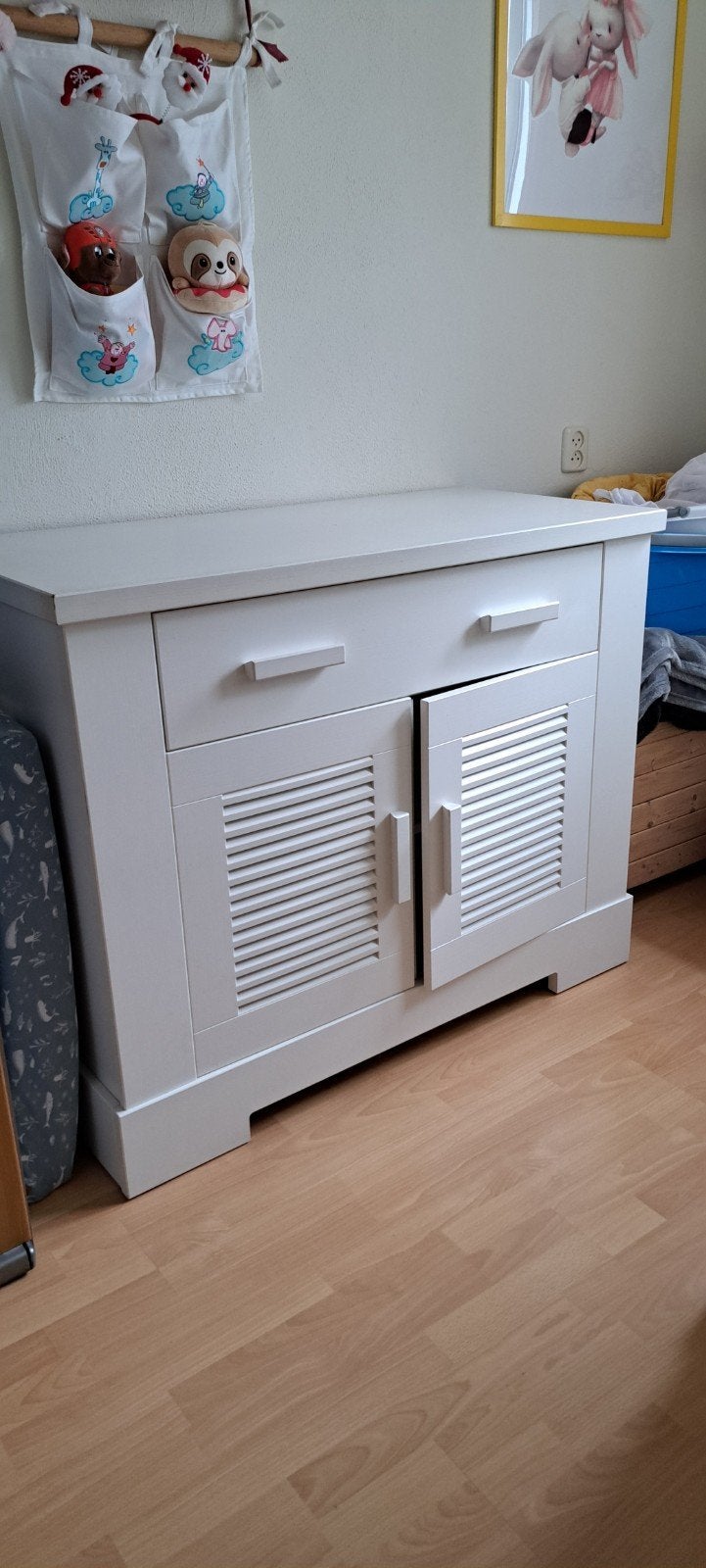 babybedje + matras en commode  van Bobita, Ophalen, 50 tot 70 cm, 100 cm of meer, Zo goed als nieuw