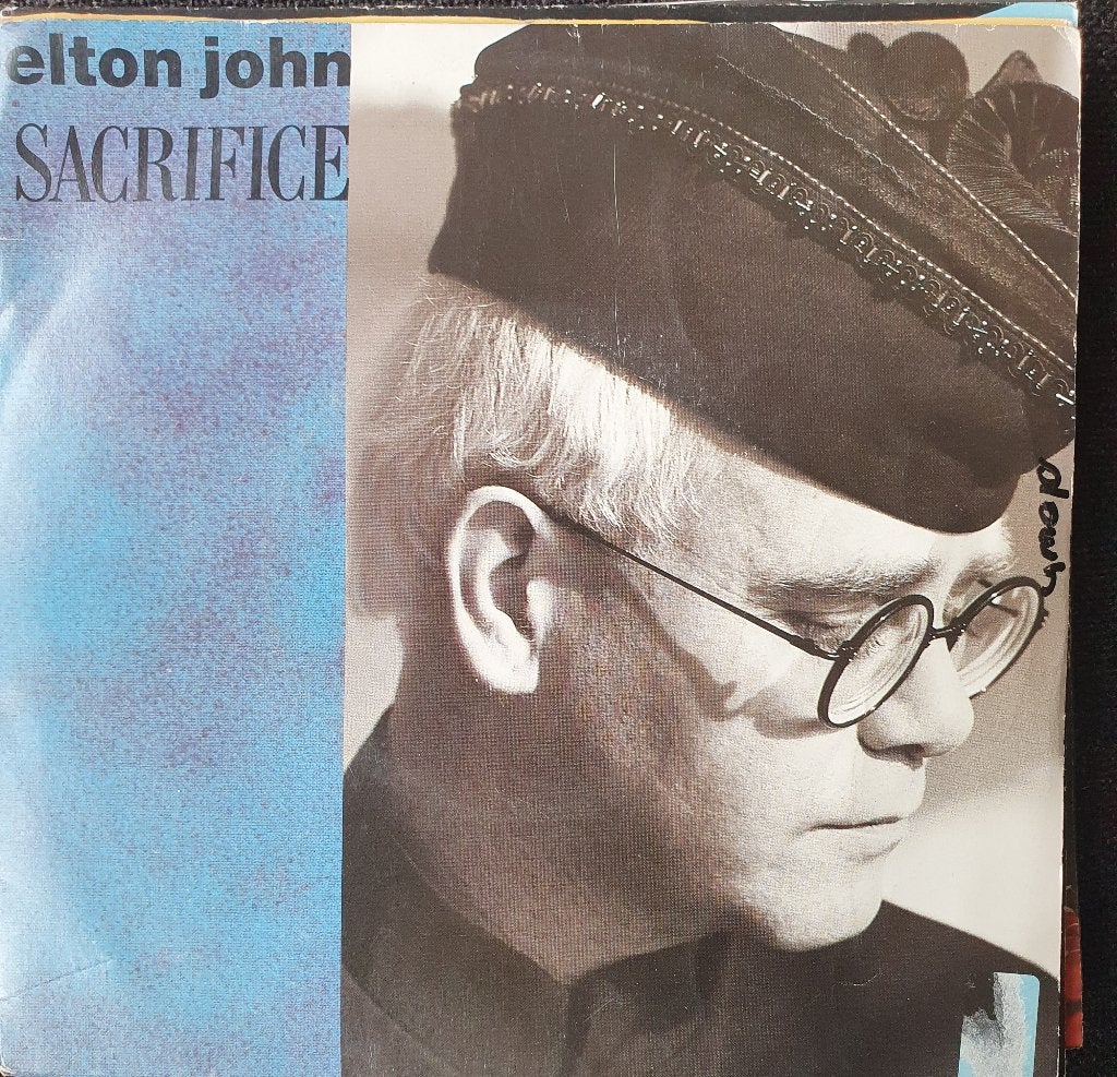 Elton John - Sacrifice, Gebruikt, Verzenden, 7 inch, Fotohoes