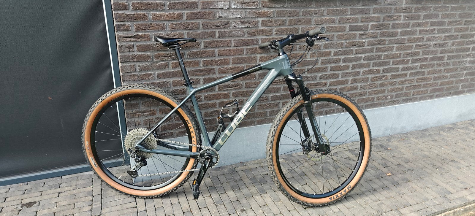 Cube Reaction C:62 Pro grey 'n' metal - Maat L (19"), Ophalen, Gebruikt, Hardtail, Heren