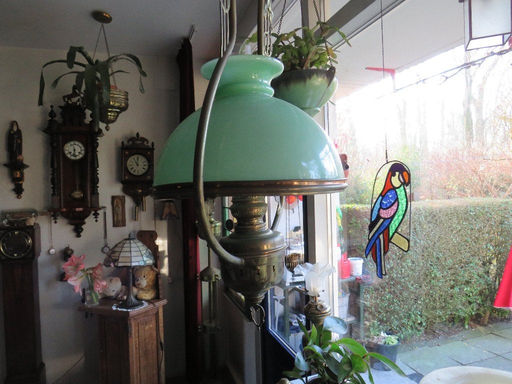 olielamp, Antiek en Kunst, Ophalen of Verzenden