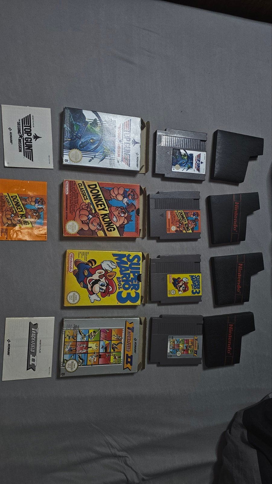 4 nes spelletjes in doos., Spelcomputers en Games, Gebruikt, 1 speler, Vanaf 3 jaar, Ophalen