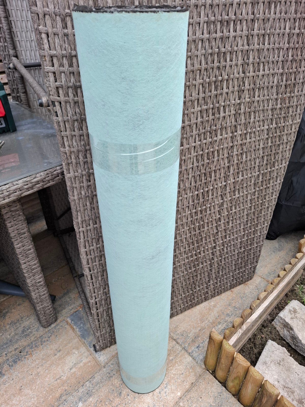 Coperbase universeel dakleer onderlaag 5 meter, 2 mm dik, Ophalen, Overige materialen, Zwart, Nieuw