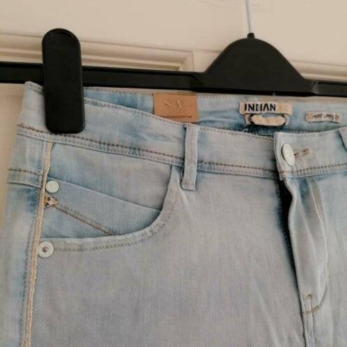 Indian Blue Jeans super skinny fit licht blauw mt 176 34824, Broek, Indian Blue Jeans, Meisje, .