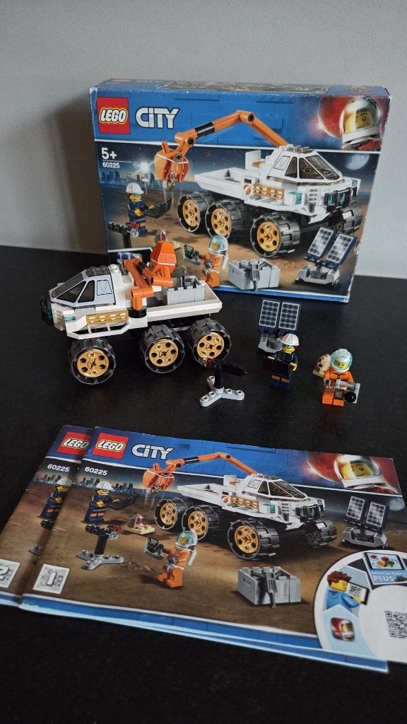 Lego ruimtevaart 60225 Testrit Rover +doos, City, Lego, Ophalen of Verzenden, Zo goed als nieuw