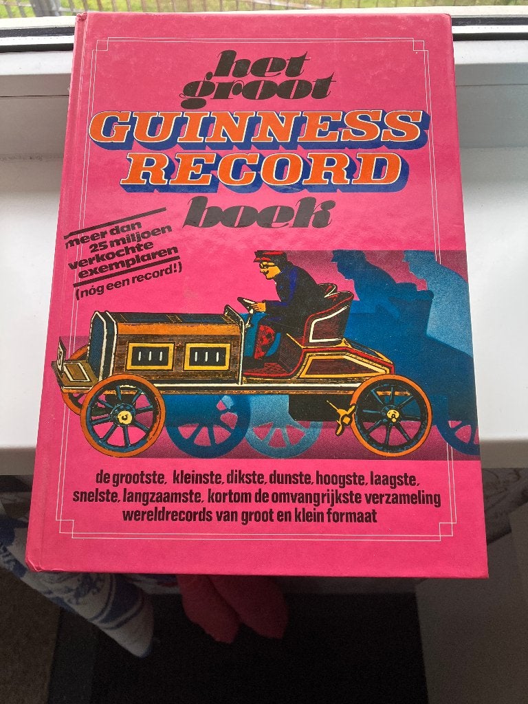 het groot guinness record boek, Ophalen of Verzenden, Zo goed als nieuw, Overige onderwerpen