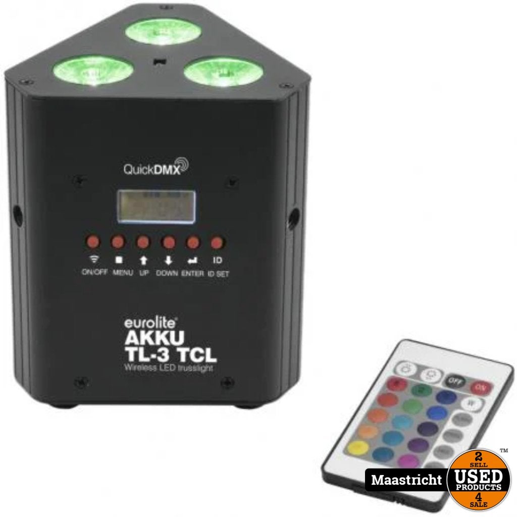 EUROLITE LED TL-3 TCL QUICKDMX, NIEUW IN DOOS | NWPR 155 EUR, Flex Ltd., Gebruikt, https://flex.com/contact-us, Nobelstraat 10, 5807 GA Oostrum LB, Limburg, Nederland