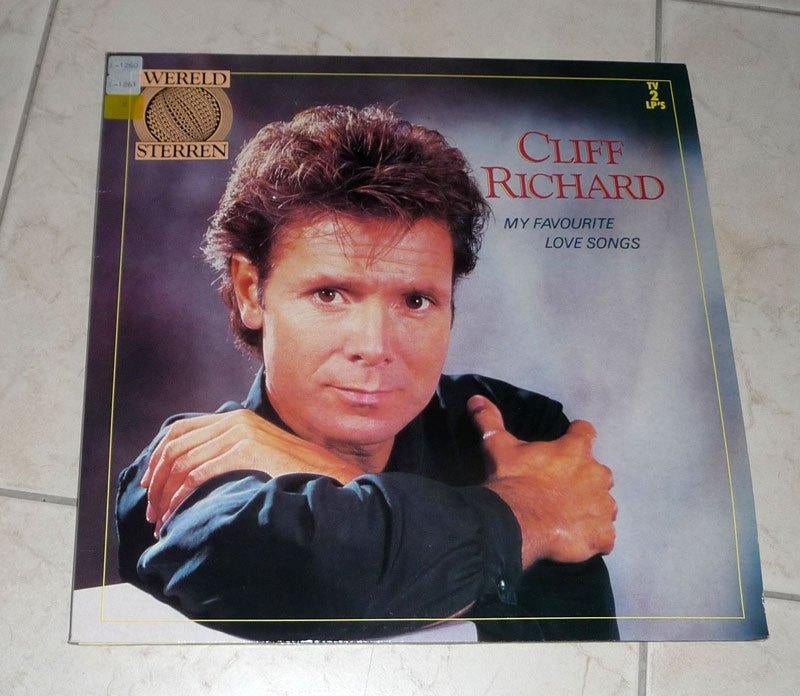 Cliff Richard - My Favourite Love Songs album, Inclusief binnenhoes, Ophalen of Verzenden, Zo goed als nieuw, 12 inch