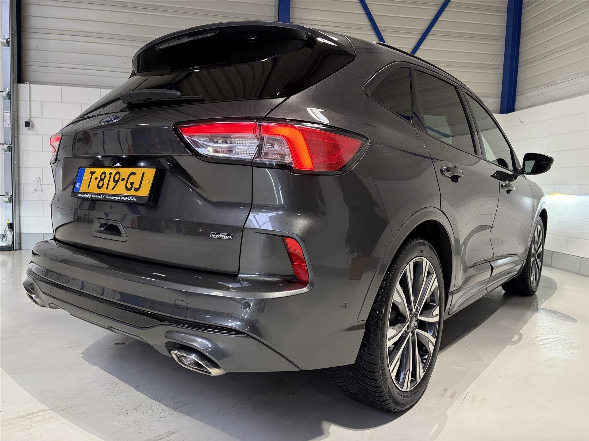 Ford Kuga 2.5 PHEV e-CVT 225pk B&O, ACC, Pano, Head-up, Trek, Auto's, Ford, Dealer onderhouden, Gebruikt, 4 cilinders, Traction-control