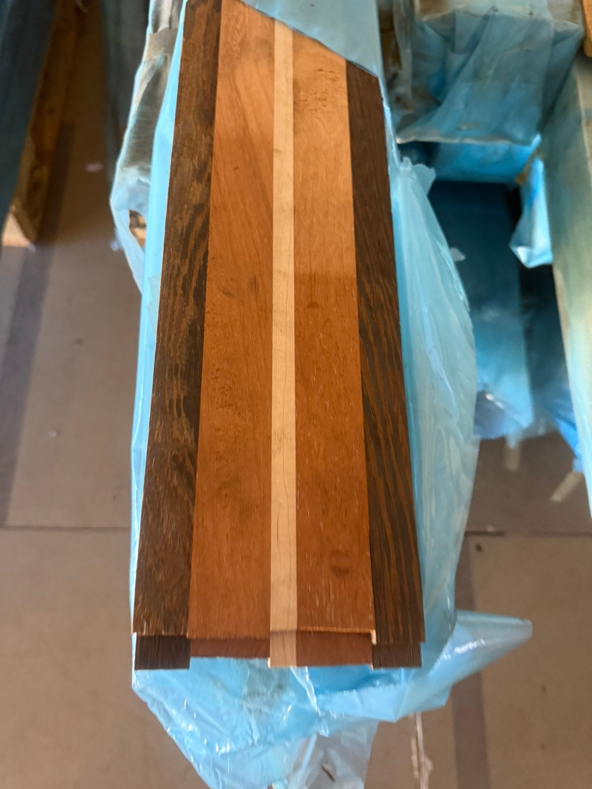 Bies / houten banden: Teak, Eiken, Wengé, Noten, Ophalen, Nieuw, 75 m² of meer, Parket